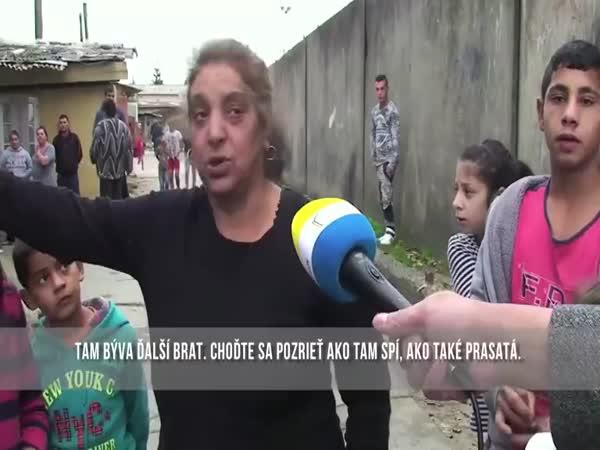 Těžký život Romů na Slovensku