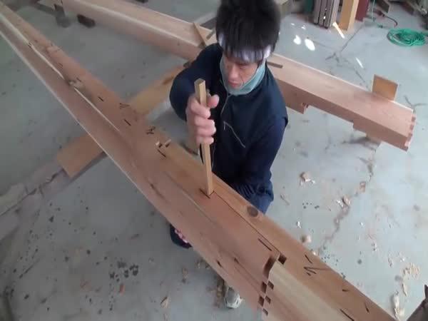 Japonské truhlářství - Spojování dřeva