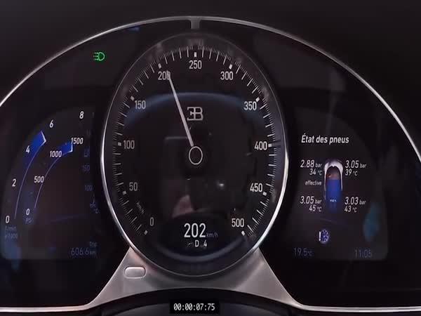 Bugatti Chiron - 0–351 km/h