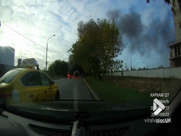 Dopravní nehoda v Rusku #585
