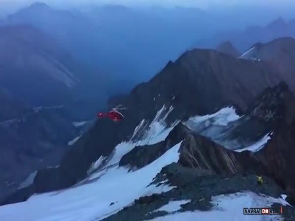 Nehoda vrtulníku v Alpách
