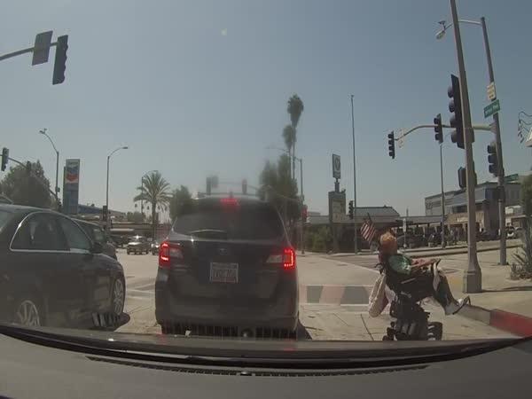 Vysmála se řidičům (Los Angeles)