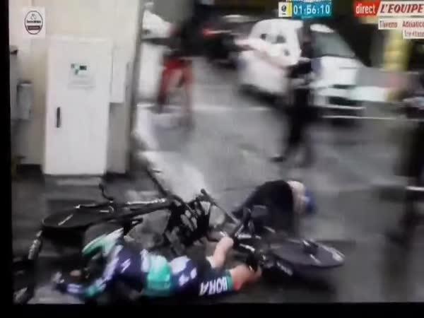 Nehoda - Chodec vs. cyklisti
