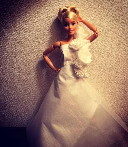 GALERIE - Originální svatební šaty pro panenku