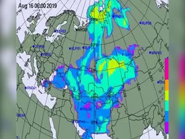 Únik radiace v severním Rusku