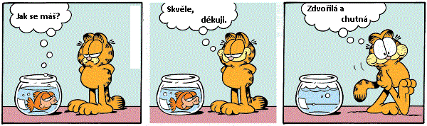 Rybička - Garfield