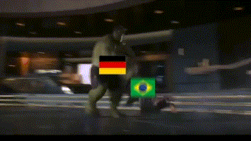 Německo vs Brazilie 