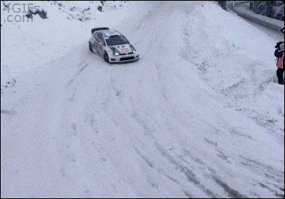 Drifty na sněhu