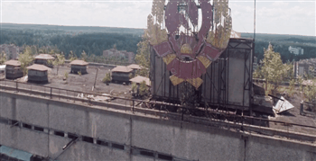 Záběry  města Pripjať dronu vypadají jako scéna z Walking Dead 