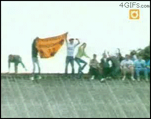 
Fan_falls_roof
