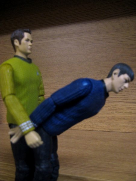 Spock in Pon farr unlucky Kirk