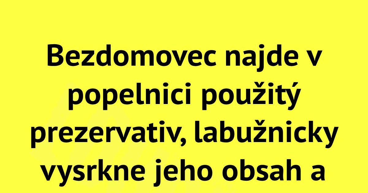 Bezdomovec A Jeho Nález Loupakcz 2700