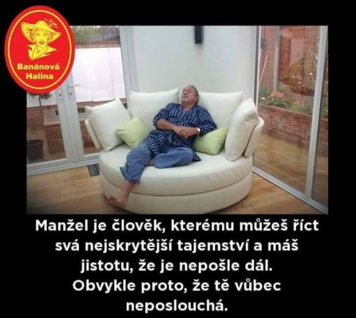  Manžel je člověk 