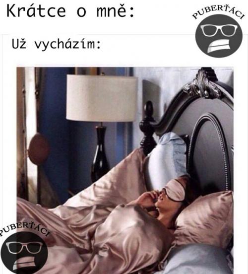 Už vycházím