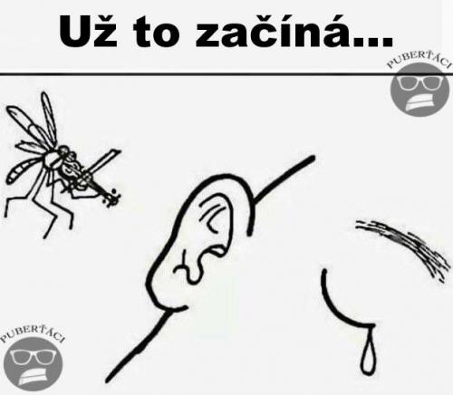 Začíná to