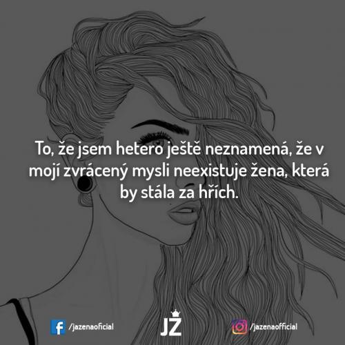 To , že