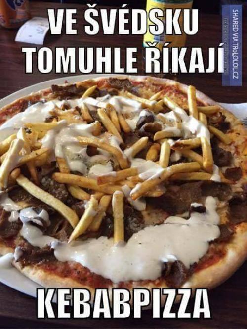 Kebabpizza