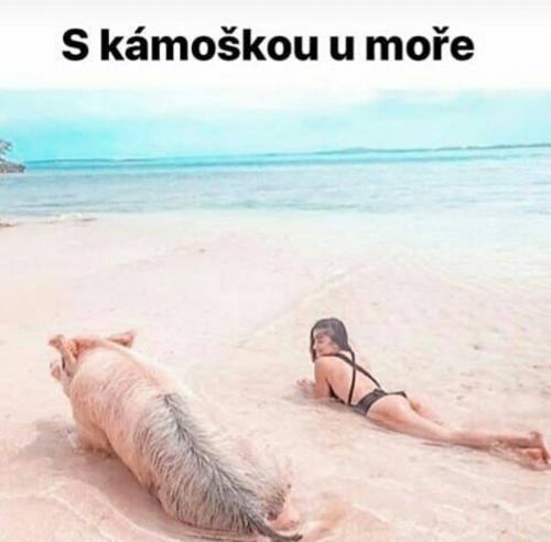 S kámoškou