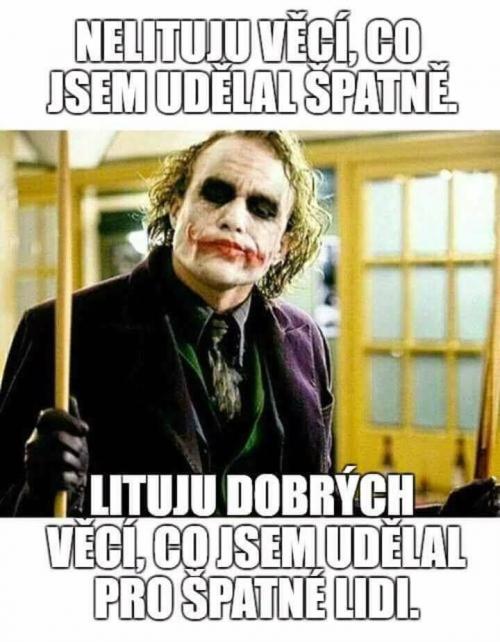  Nelituji věcí 