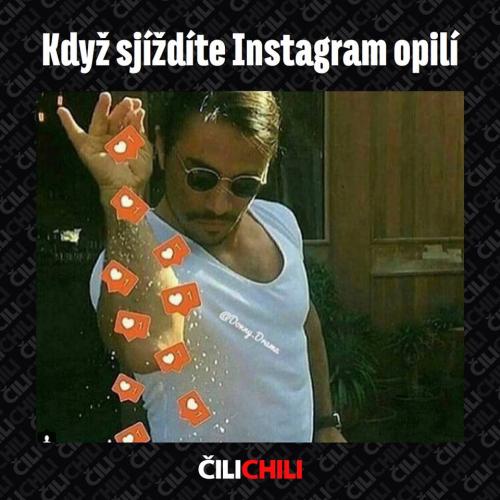  Instagram - opilý 