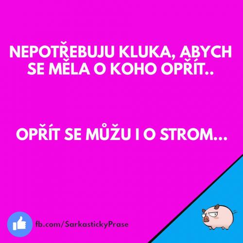 Nepotřebuji