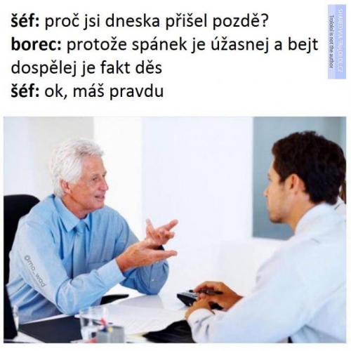  Přišel pozdě 