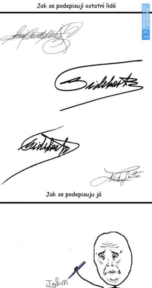  Podpis 