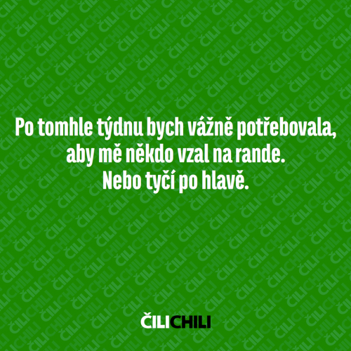 Po týdnu