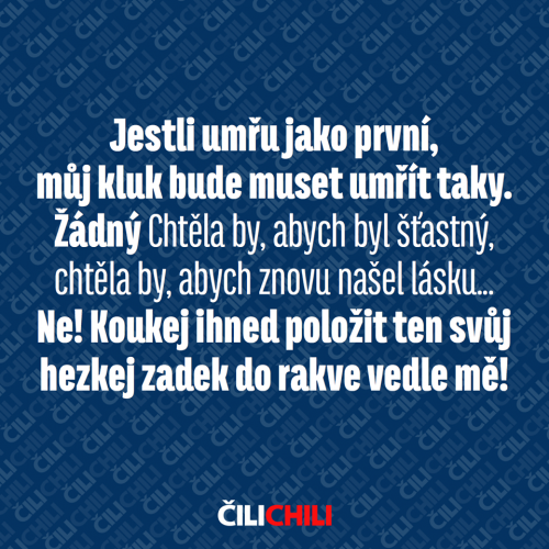  Jestli umřu 