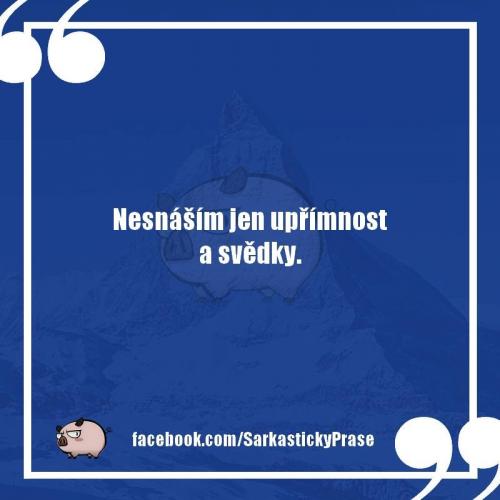  Upřímnost 