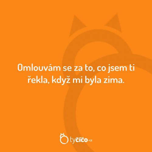 Omlouvám se