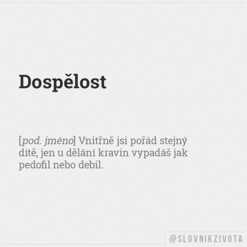  Dospělost 