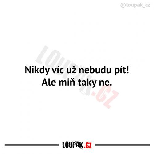  Už nikdy víc než tohle 