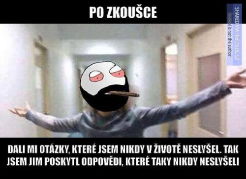 Po zkoušce