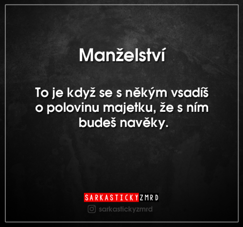  Manželství 