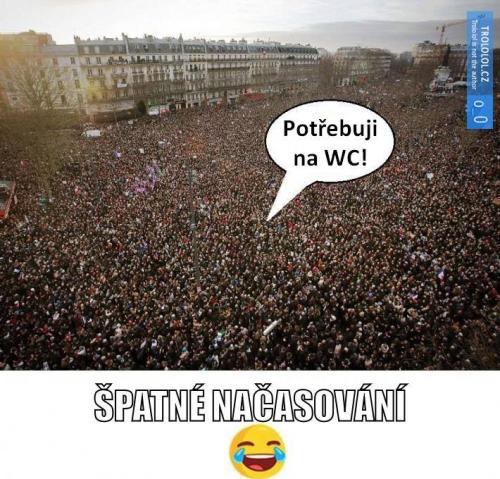  Potřebuji na WC 