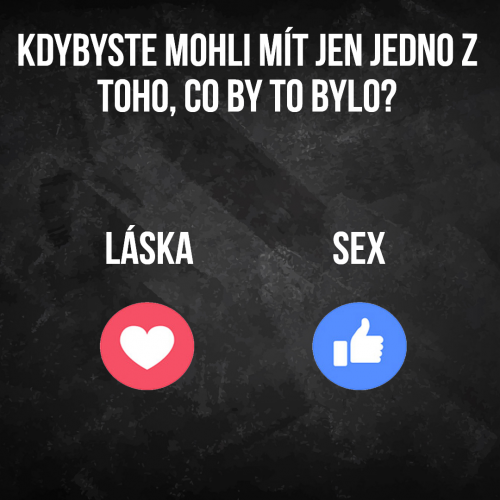  Sex vs láska 