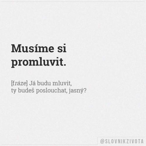  Musíme si promluvit 