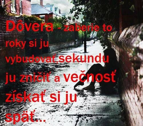  Důvěra 