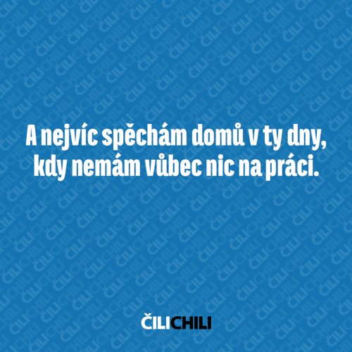 Spěchám