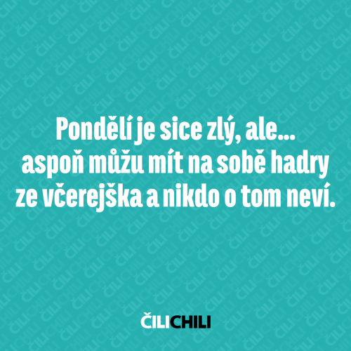  Pondělí 