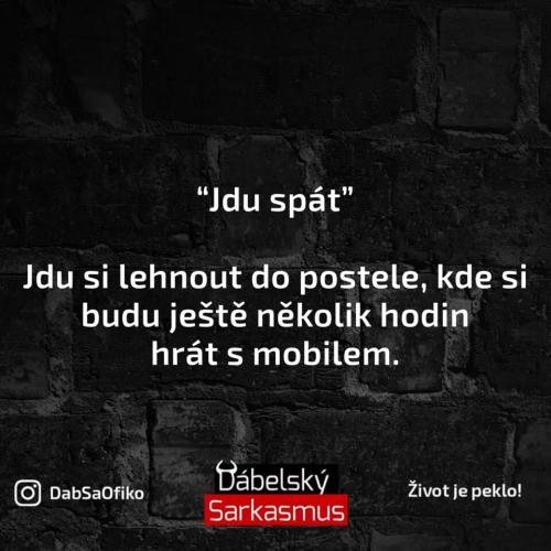  Jdu spát 