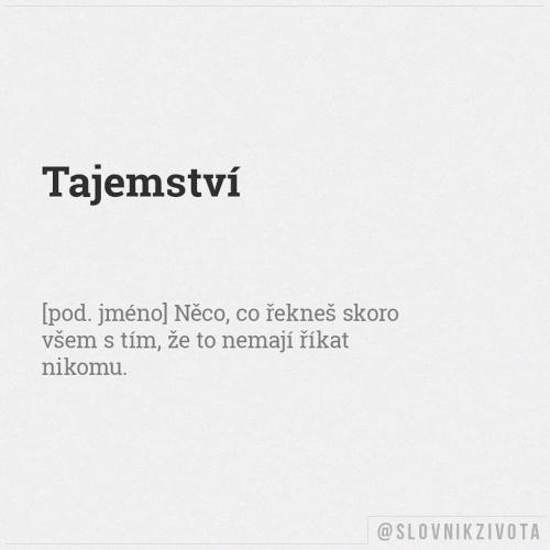  Tajemství 