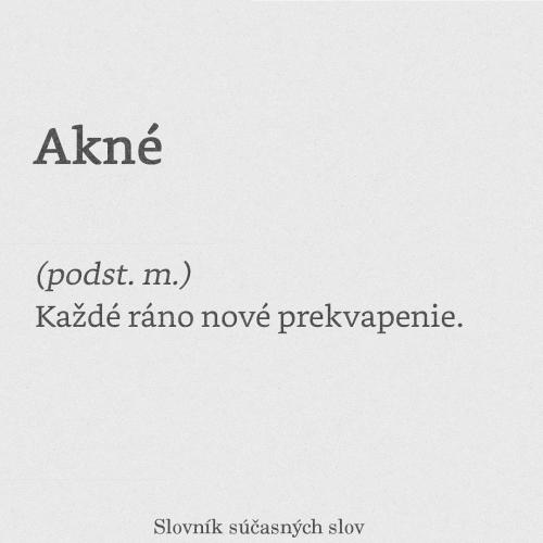  Akné 