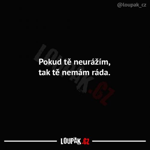 Neurážím