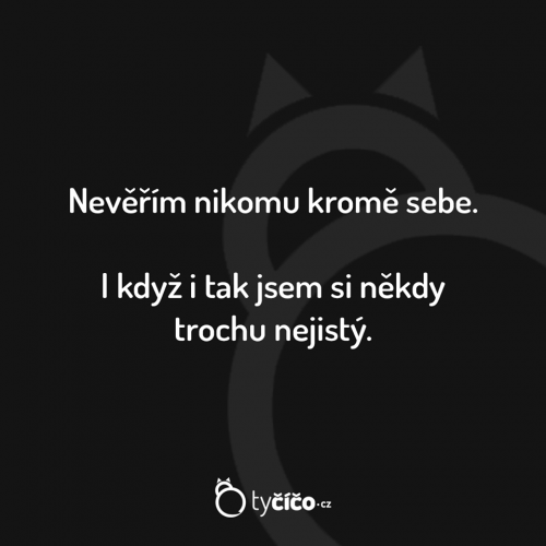 Nevěřím