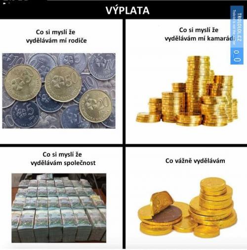  Výplata 