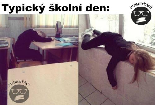  Školní den 