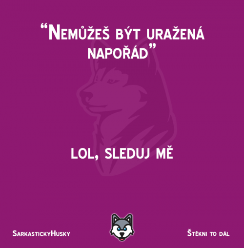 Označ nějakou urážlivku