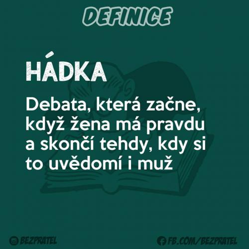  Hádka 